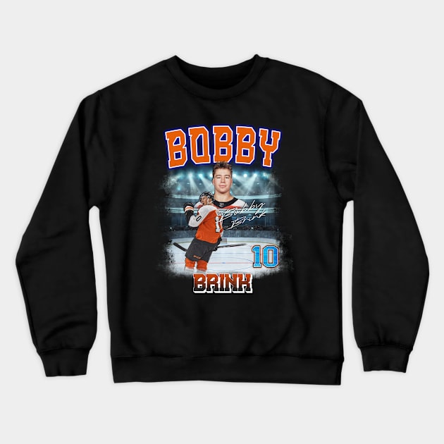 Bobby Brink Crewneck Sweatshirt by Rakuten Art